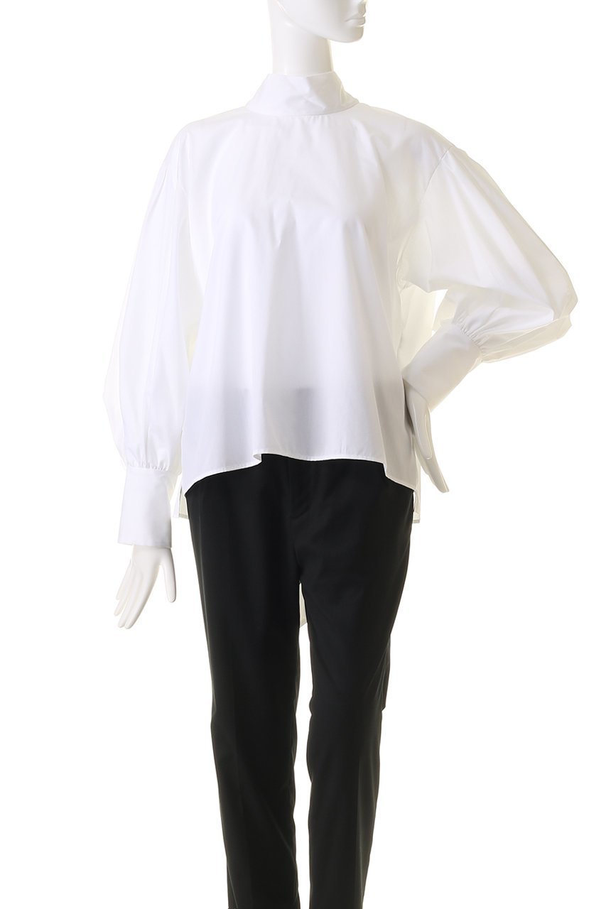 【エステータ/esteta】のTHOMAS MASONボウタイブラウス 人気、トレンドファッション・服の通販 founy(ファニー) 　ファッション　Fashion　レディースファッション　Fashion for Women　トップス・カットソー　Cut & Sew Tops　シャツ・ブラウス・オフィスカジュアル　Elegant Blouses & Button-Ups　なめらか　Smooth, Silky Texture　エレガント 上品　Elegant　カフス　Cuff Design　スリーブ　Sleeve, Long Sleeve / Short Sleeve　マニッシュ　Mannish, Boyish　リボン　Ribbon, Bow　ロング　Long, Long-Length　other-2|ID: prp329100004131734 ipo3291000000032901842