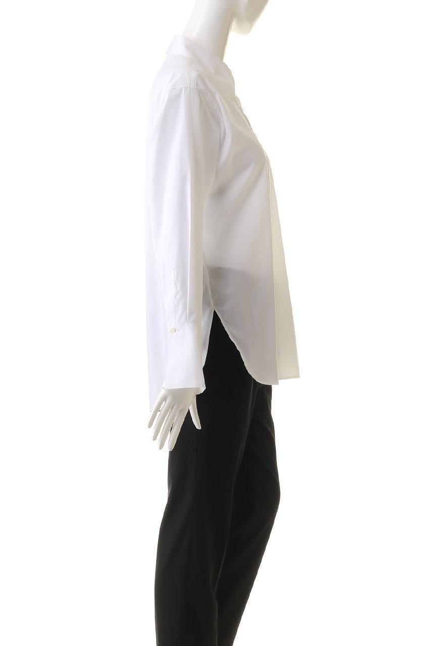 【エステータ/esteta】のTHOMAS MASONシャツ 人気、トレンドファッション・服の通販 founy(ファニー) 　ファッション　Fashion　レディースファッション　Fashion for Women　トップス・カットソー　Cut & Sew Tops　シャツ・ブラウス・オフィスカジュアル　Elegant Blouses & Button-Ups　なめらか　Smooth, Silky Texture　カフス　Cuff Design　スリーブ　Sleeve, Long Sleeve / Short Sleeve　フレア　Flare, Flared　ベーシック　Basic, Essential　ボトム　Bottoms, Lower Wear　ロング　Long, Long-Length　other-3|ID: prp329100004131735 ipo3291000000032901869