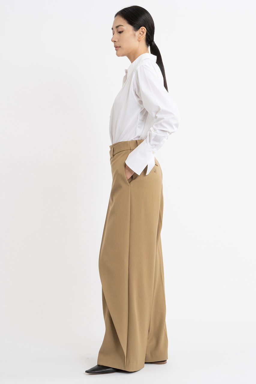 【エステータ/esteta】のウールギャバジンワイドラップパンツ 人気、トレンドファッション・服の通販 founy(ファニー) 　ファッション　Fashion　レディースファッション　Fashion for Women　パンツ　Pants & Trousers　シンプル　Simple, Minimal　ラップ　Wrap, Wrap Design　ワイド　Wide, Wide Fit　定番　Standard, Basic Item　other-6|ID: prp329100004131737 ipo3291000000032892663