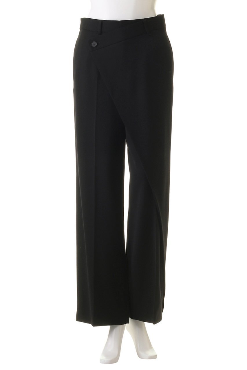 【エステータ/esteta】のウールギャバジンワイドラップパンツ 人気、トレンドファッション・服の通販 founy(ファニー) 　ファッション　Fashion　レディースファッション　Fashion for Women　パンツ　Pants & Trousers　シンプル　Simple, Minimal　ラップ　Wrap, Wrap Design　ワイド　Wide, Wide Fit　再入荷　Restock / Back in Stock　定番　Standard, Basic Item　other-2|ID: prp329100004131737 ipo3291000000035054760