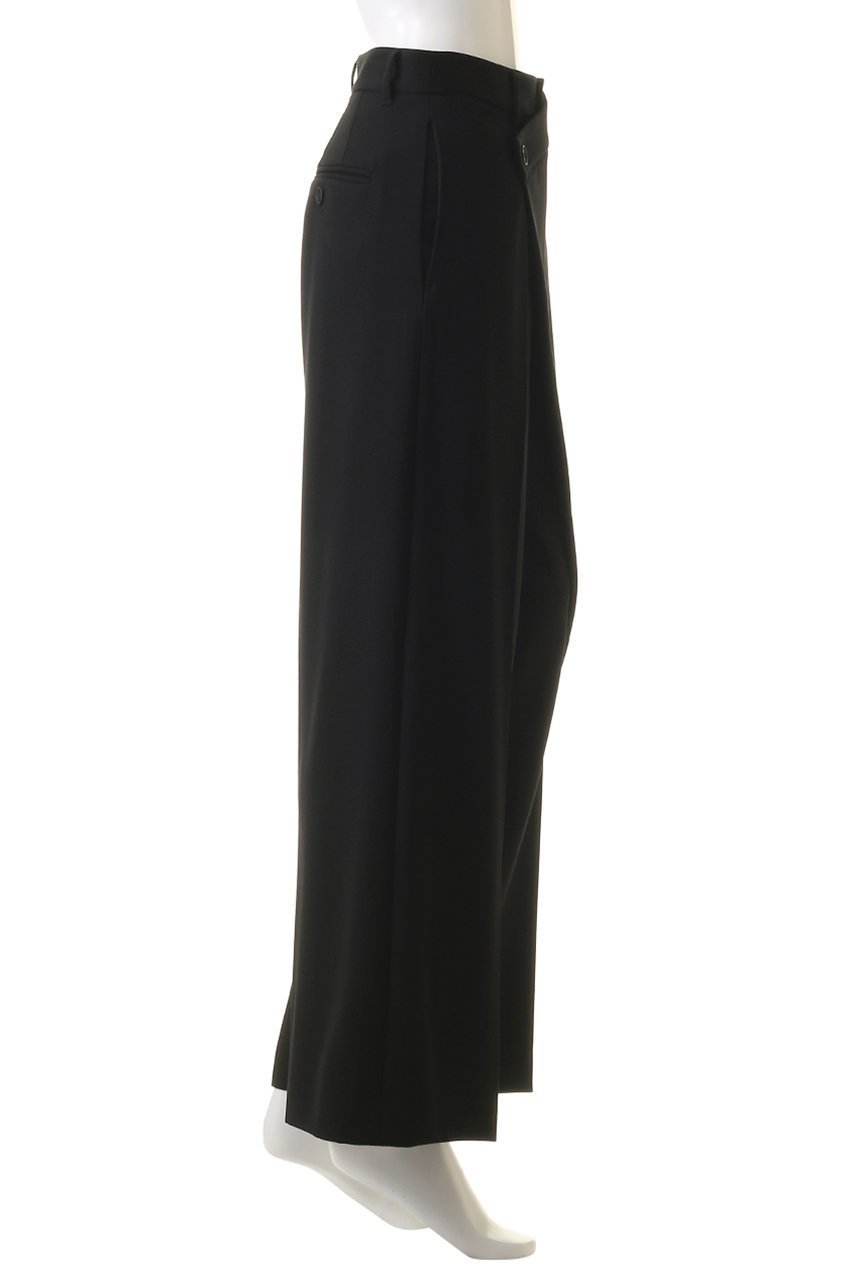 【エステータ/esteta】のウールギャバジンワイドラップパンツ 人気、トレンドファッション・服の通販 founy(ファニー) 　ファッション　Fashion　レディースファッション　Fashion for Women　パンツ　Pants & Trousers　シンプル　Simple, Minimal　ラップ　Wrap, Wrap Design　ワイド　Wide, Wide Fit　再入荷　Restock / Back in Stock　定番　Standard, Basic Item　other-3|ID: prp329100004131737 ipo3291000000035054761