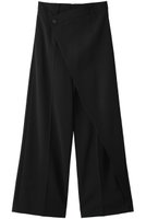 【エステータ/esteta】のウールギャバジンワイドラップパンツ 人気、トレンドファッション・服の通販 founy(ファニー) ファッション Fashion レディースファッション Fashion for Women パンツ Pants & Trousers シンプル Simple, Minimal ラップ Wrap, Wrap Design ワイド Wide, Wide Fit 定番 Standard, Basic Item |ID:prp329100004131737