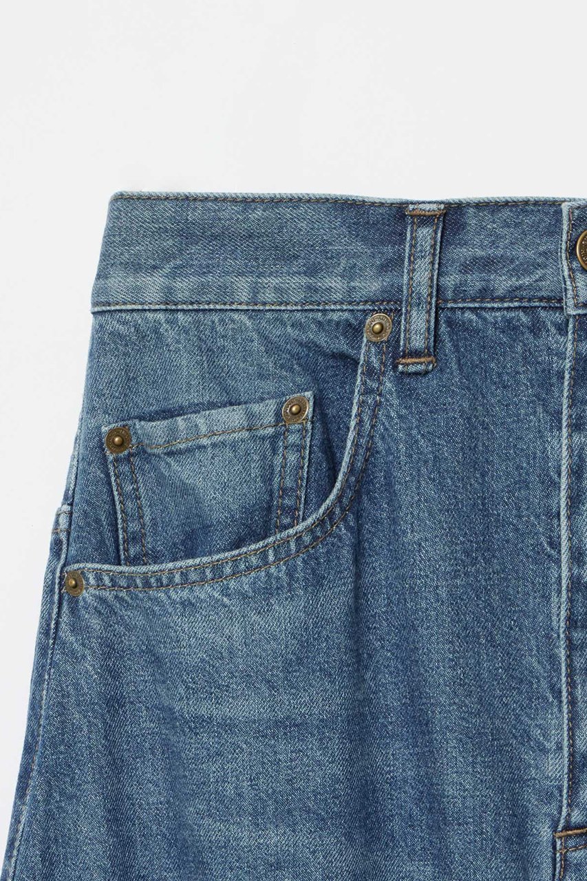 【ハウス オブ ロータス/HOUSE OF LOTUS】の10オンスデニムスカート 人気、トレンドファッション・服の通販 founy(ファニー) 　ファッション　Fashion　レディースファッション　Fashion for Women　スカート　Skirts　デニムスカート・カジュアルスカート　Denim Skirts　ロングスカート　Long Skirts / Maxi & Midi Skirts　エレガント 上品　Elegant　カッティング　Cutting Detail　デニム　Denim, Jeans Material　パッチワーク　Patchwork, Mixed Fabric　フレア　Flare, Flared　ブリーチ　Bleach, Washed Finish　ランダム　Random, Irregular　リメイク　Remake, Reconstructed　ロング　Long, Long-Length　日本製　Made In Japan　other-4|ID: prp329100004131759 ipo3291000000032826058