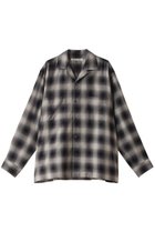 【セブン バイ セブン/SEVEN BY SEVEN / MEN】の【MEN】OMBRE CHECK オープンカラーシャツ‐Cotton / Yak‐ チェック|ID:prp329100004131765