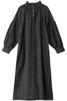 【ネストローブ/nest Robe】のリネンヴィンテージフローラルプリントドレス ブラック|ID: prp329100004131767 ipo3291000000028260101