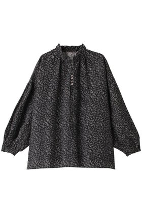 【ネストローブ/nest Robe】 リネンヴィンテージフローラルプリントブラウス人気、トレンドファッション・服の通販 founy(ファニー) ファッション Fashion レディースファッション WOMEN トップス・カットソー Tops/Tshirt シャツ/ブラウス Shirts/Blouses スリーブ Sleeve ロング Long |ID:prp329100004131768