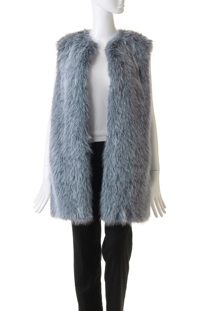 【ヘルノ/HERNO】のフェイクファー ベスト 人気、トレンドファッション・服の通販 founy(ファニー) 　ファッション　Fashion　レディースファッション　Fashion for Women　アウター　Coat / Outerwear Collection　レディースジャケット・軽アウター　Jackets　ジャケット　Jacket, Outerwear　フェイクファー　Faux Fur, Imitation Fur　ベスト　Vest, Waistcoat　ラグジュアリー　Luxury, Elegant　other-7|ID: prp329100004131780 ipo3291000000036604106