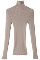 【マルティニーク/martinique】の《定番》【Oscalito】ウールシルクリブタートル 人気、トレンドファッション・服の通販 founy(ファニー) ファッション Fashion レディースファッション Fashion for Women トップス・カットソー Cut & Sew Tops ニット Knit Tops & Sweaters カジュアルプルオーバー・ニットトップス Pullovers & Knit Tops / Casual Pullovers イタリア Italy インナー Innerwear シルク Silk, 100% Silk ミックス Mix, Mixed Style 定番 Standard, Basic Item |ID:prp329100004131787