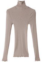 【マルティニーク/martinique】の《定番》【Oscalito】ウールシルクリブタートル ベージュ|ID: prp329100004131787 ipo3291000000036098270