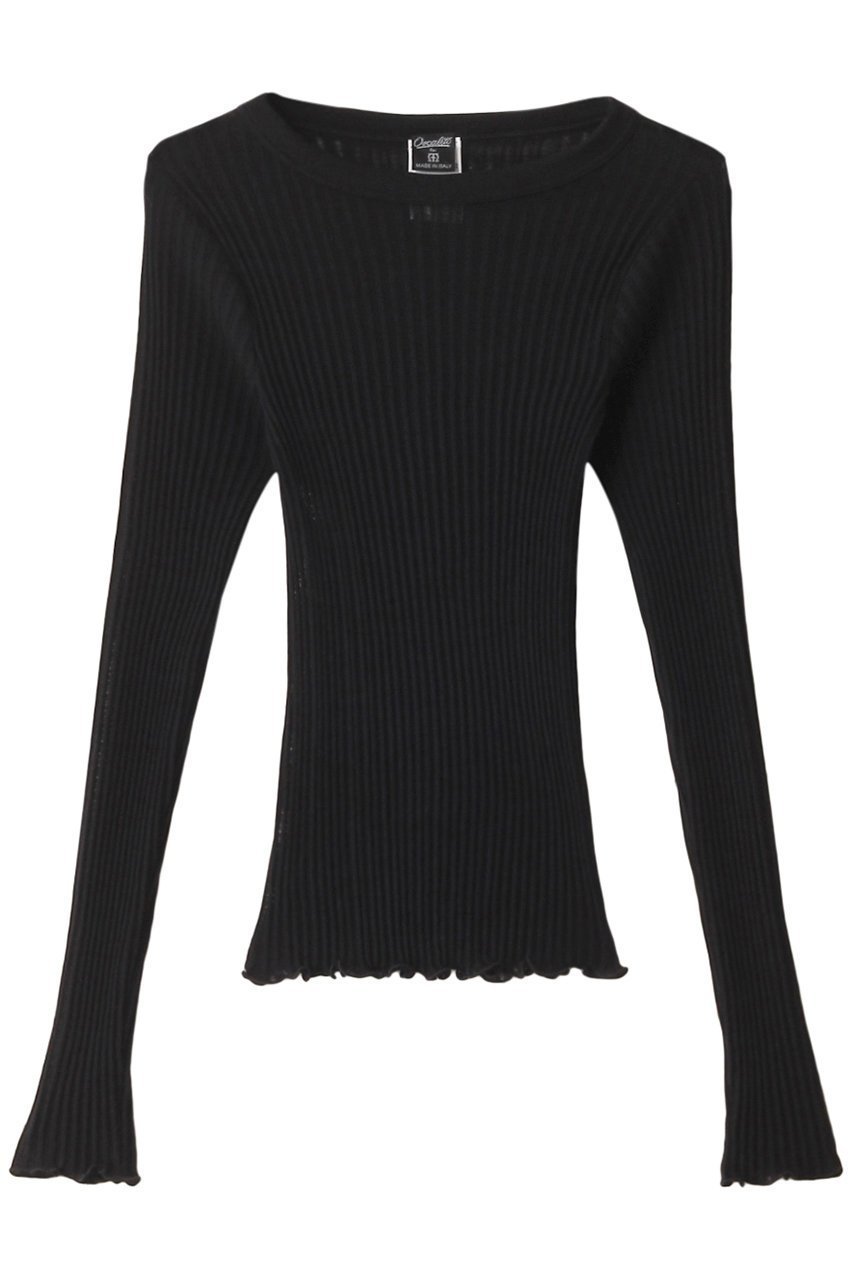 【マルティニーク/martinique】の【Oscalito】ウールシルクメッシュプルオーバー インテリア・キッズ・メンズ・レディースファッション・服の通販 founy(ファニー) 　ファッション　Fashion　レディースファッション　Fashion for Women　トップス・カットソー　Cut & Sew Tops　ニット　Knit Tops & Sweaters　カジュアルプルオーバー・ニットトップス　Pullovers & Knit Tops / Casual Pullovers　イタリア　Italy　インナー　Innerwear　シルク　Silk, 100% Silk　ミックス　Mix, Mixed Style　メッシュ　Mesh, Net Fabric　ブラック|ID: prp329100004131788 ipo3291000000035372110