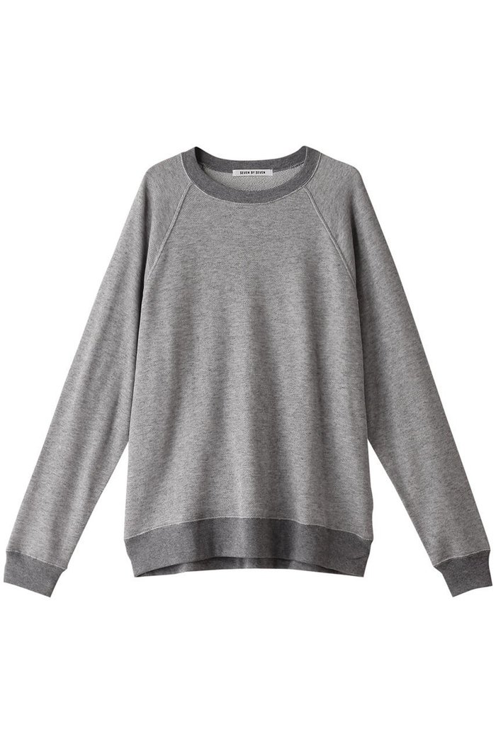 【セブン バイ セブン/SEVEN BY SEVEN / MEN】の【MEN】ラグランスリーブスウェットシャツ‐Cotton / Wool‐ インテリア・キッズ・メンズ・レディースファッション・服の通販 founy(ファニー) https://founy.com/ ファッション Fashion メンズファッション Fashion for Men トップス・カットソー Cut & Sew Tops パーカー・フーディー / カジュアルコーデ Hoodies & Parkas メンズシャツ Shirts シンプル Simple, Minimal スリーブ Sleeve, Long Sleeve / Short Sleeve ベーシック Basic, Essential ロング Long, Long-Length |ID: prp329100004131797 ipo3291000000032899227