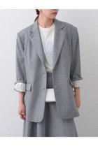 【ガリャルダガランテ/GALLARDAGALANTE】の【HERITANOVUM】フラノオーバージャケット 人気、トレンドファッション・服の通販 founy(ファニー) ファッション Fashion レディースファッション WOMEN アウター Coat Outerwear ジャケット Jackets クラシック Classic ジャケット Jacket スタンダード Standard ストライプ Stripe マニッシュ Mannish ワイド Wide おすすめ Recommend NEW・新作・新着・新入荷 New Arrivals thumbnail ライトグレー|ID: prp329100004131804 ipo3291000000028260332