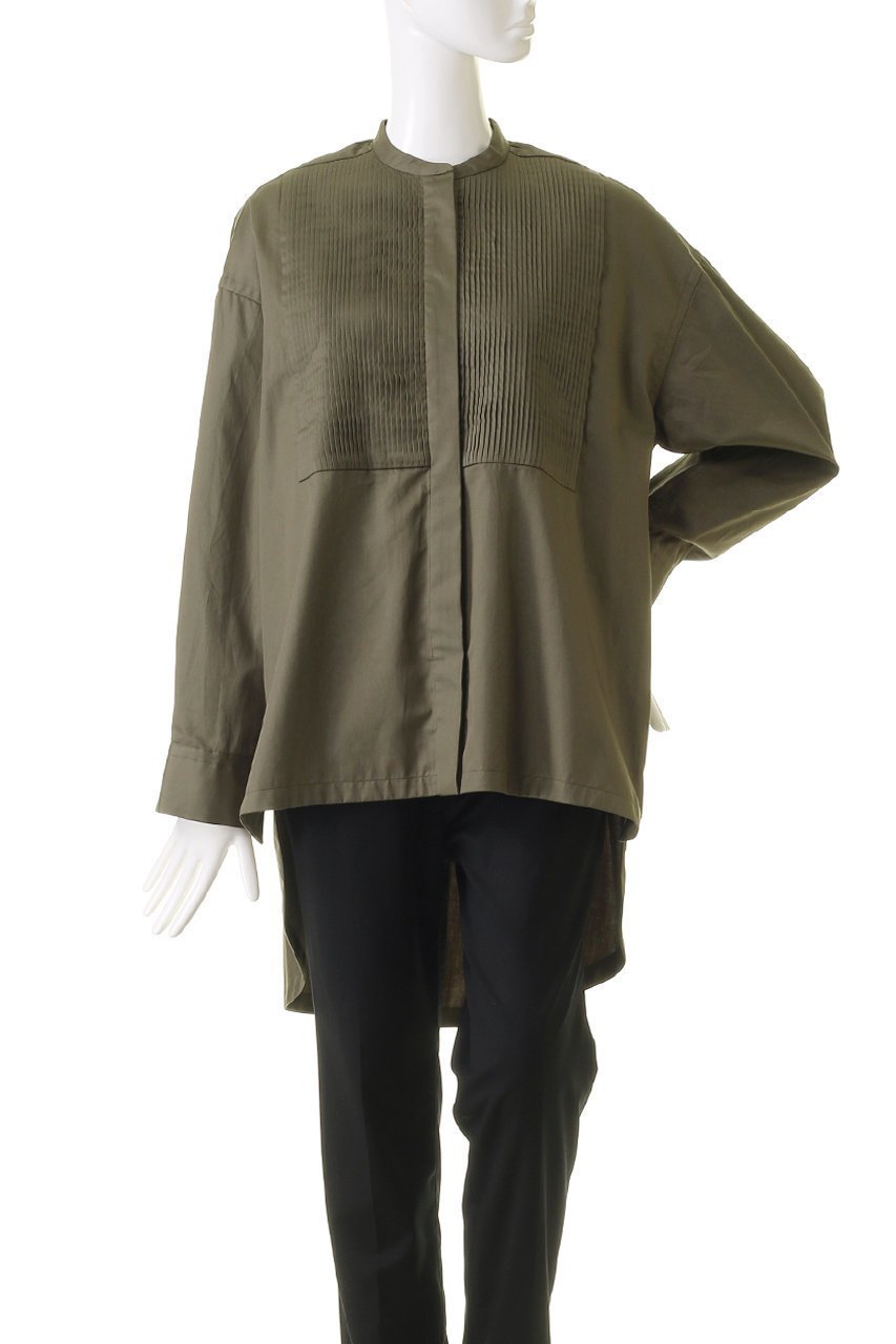 【マルティニーク/martinique】の【l heritage martinique】サテンコットンオーバーシャツ 人気、トレンドファッション・服の通販 founy(ファニー) 　ファッション　Fashion　レディースファッション　Fashion for Women　トップス・カットソー　Cut & Sew Tops　シャツ・ブラウス・オフィスカジュアル　Elegant Blouses & Button-Ups　サテン　Satin, Glossy Fabric　スリーブ　Sleeve, Long Sleeve / Short Sleeve　ロング　Long, Long-Length　other-2|ID: prp329100004131817 ipo3291000000035367435