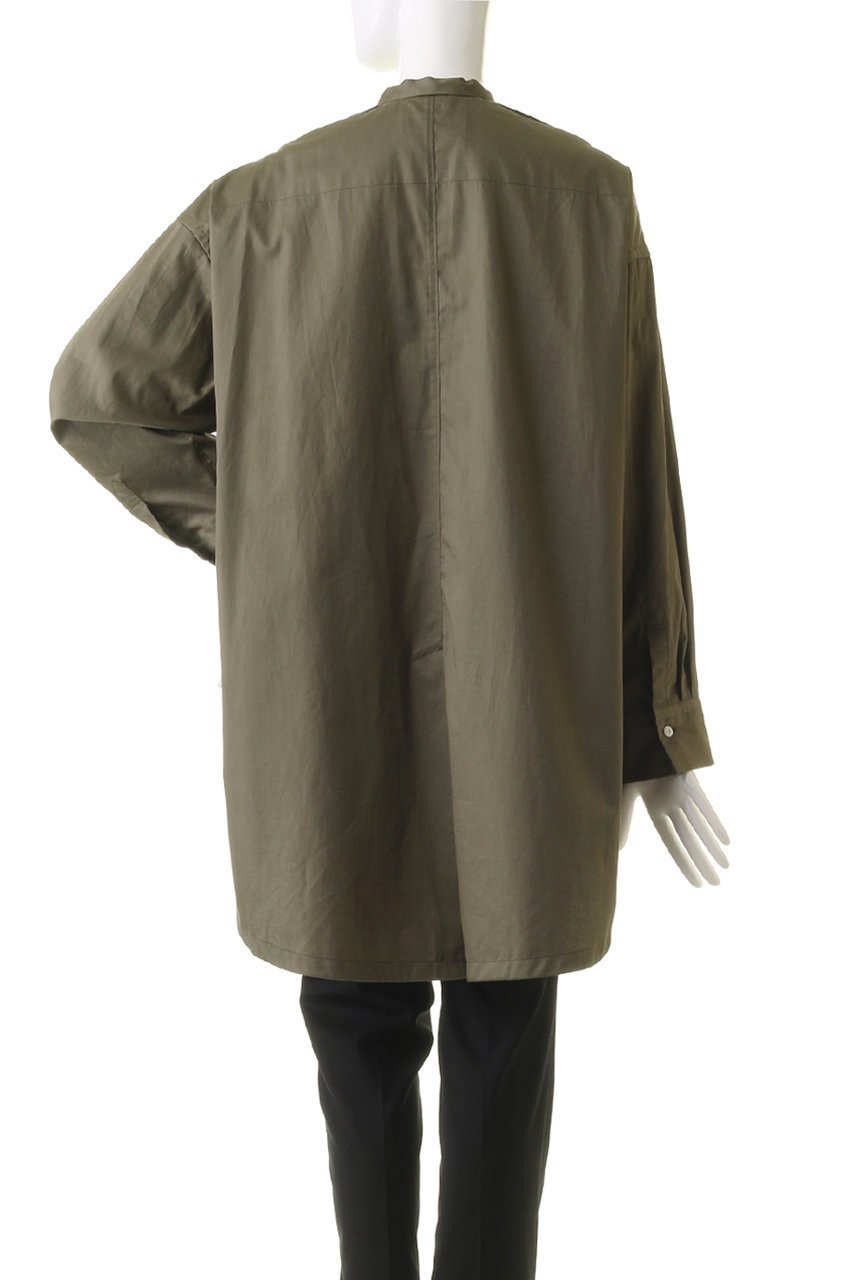 【マルティニーク/martinique】の【l heritage martinique】サテンコットンオーバーシャツ 人気、トレンドファッション・服の通販 founy(ファニー) 　ファッション　Fashion　レディースファッション　Fashion for Women　トップス・カットソー　Cut & Sew Tops　シャツ・ブラウス・オフィスカジュアル　Elegant Blouses & Button-Ups　サテン　Satin, Glossy Fabric　スリーブ　Sleeve, Long Sleeve / Short Sleeve　ロング　Long, Long-Length　other-4|ID: prp329100004131817 ipo3291000000035367437