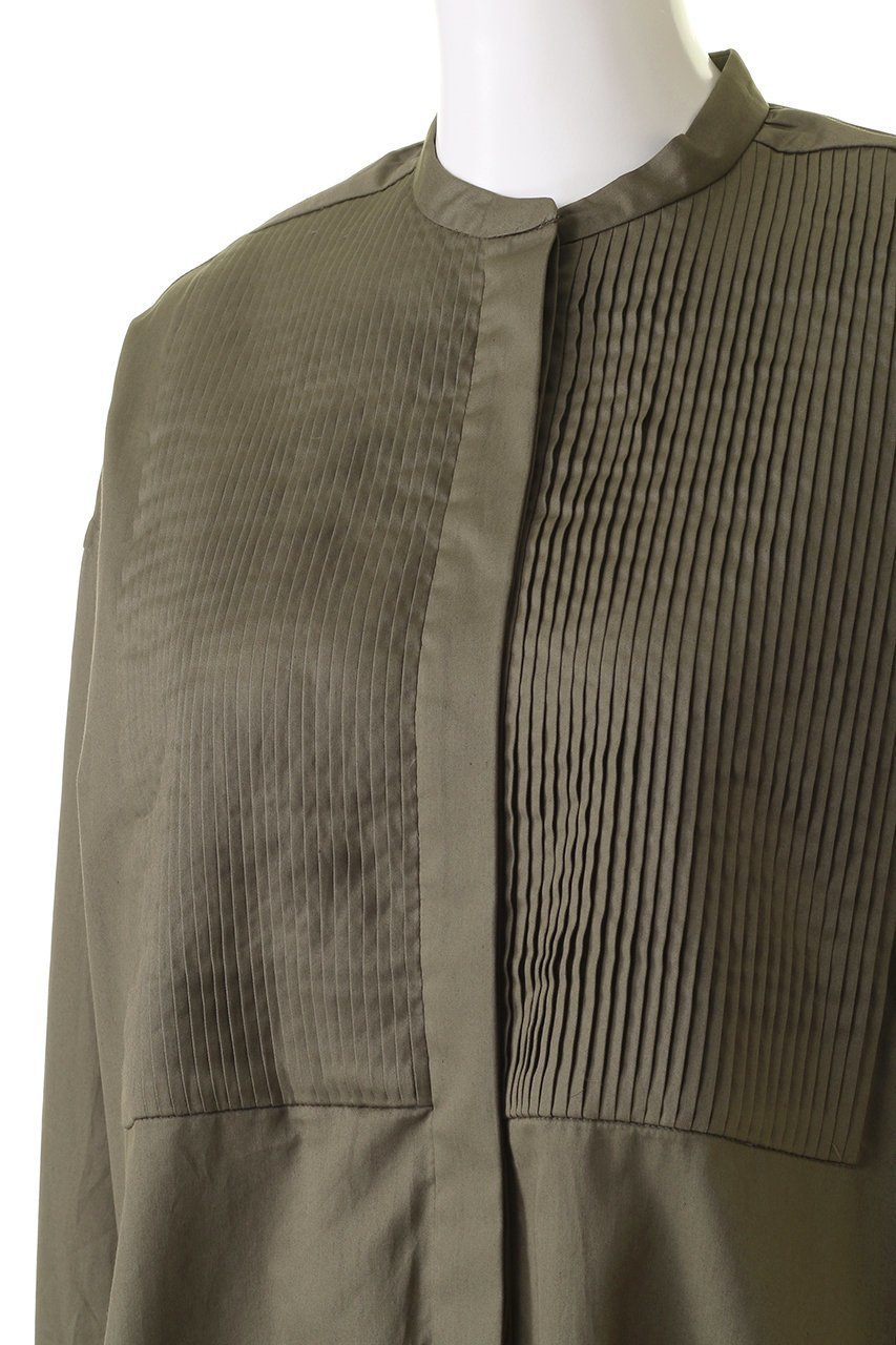 【マルティニーク/martinique】の【l heritage martinique】サテンコットンオーバーシャツ 人気、トレンドファッション・服の通販 founy(ファニー) 　ファッション　Fashion　レディースファッション　Fashion for Women　トップス・カットソー　Cut & Sew Tops　シャツ・ブラウス・オフィスカジュアル　Elegant Blouses & Button-Ups　サテン　Satin, Glossy Fabric　スリーブ　Sleeve, Long Sleeve / Short Sleeve　ロング　Long, Long-Length　other-5|ID: prp329100004131817 ipo3291000000035367438