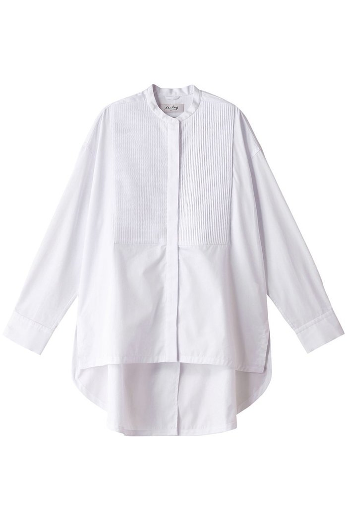 【マルティニーク/martinique】の【l heritage martinique】サテンコットンオーバーシャツ インテリア・キッズ・メンズ・レディースファッション・服の通販 founy(ファニー) https://founy.com/ ファッション Fashion レディースファッション Fashion for Women トップス・カットソー Cut & Sew Tops シャツ・ブラウス・オフィスカジュアル Elegant Blouses & Button-Ups サテン Satin, Glossy Fabric スリーブ Sleeve, Long Sleeve / Short Sleeve ロング Long, Long-Length 再入荷 Restock / Back in Stock |ID: prp329100004131817 ipo3291000000035823090