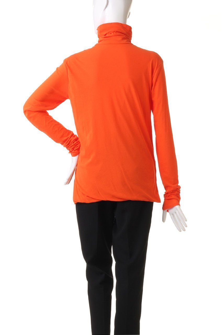 【プレインピープル/PLAIN PEOPLE】のコズモラマタートルネックプルオーバー 人気、トレンドファッション・服の通販 founy(ファニー) 　ファッション　Fashion　レディースファッション　WOMEN　トップス・カットソー　Tops/Tshirt　ニット　Knit Tops　プルオーバー　Pullover　タートルネック　Turtleneck　インナー　Inner　オレンジ　Orange　シンプル　Simple　ジャージ　Jersey　スリット　Slit　ベーシック　Basic　other-4|ID: prp329100004131824 ipo3291000000031406919
