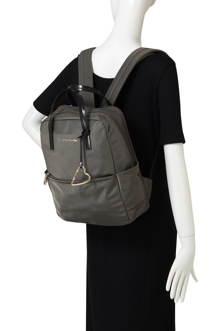 【ランバン オン ブルー/LANVIN en Bleu】のマルク ハートカラビナリュック 484210 人気、トレンドファッション・服の通販 founy(ファニー) ファッション Fashion レディースファッション Fashion for Women バッグ Bags シンプル Simple, Minimal ポケット Pocket, Pocket Detail リュック Backpack, Rucksack other-2|ID: prp329100004131830 ipo3291000000032792797