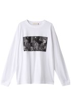 【エリオポール/heliopole】の【GOOD ROCK SPEED】LIFE KM LS Tシャツ 人気、トレンドファッション・服の通販 founy(ファニー) ファッション Fashion レディースファッション WOMEN トップス・カットソー Tops/Tshirt シャツ/ブラウス Shirts/Blouses ロング / Tシャツ T-Shirts カットソー Cut and Sewn グラフィック Graphic シンプル Simple スリーブ Sleeve デニム Denim ボトム Bottom ロング Long NEW・新作・新着・新入荷 New Arrivals thumbnail ホワイト|ID: prp329100004131843 ipo3291000000028260664