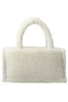 【サードマガジン/THIRD MAGAZINE】のTHIRD MAGAZINE×mikomori /ボアミニボックストートバッグ 人気、トレンドファッション・服の通販 founy(ファニー) ファッション Fashion レディースファッション Fashion for Women バッグ Bags シンプル Simple, Minimal ベーシック Basic, Essential モコモコ Fuzzy, Fluffy A/W・秋冬 Autumn/Winter thumbnail ホワイト|ID: prp329100004131870 ipo3291000000032792736