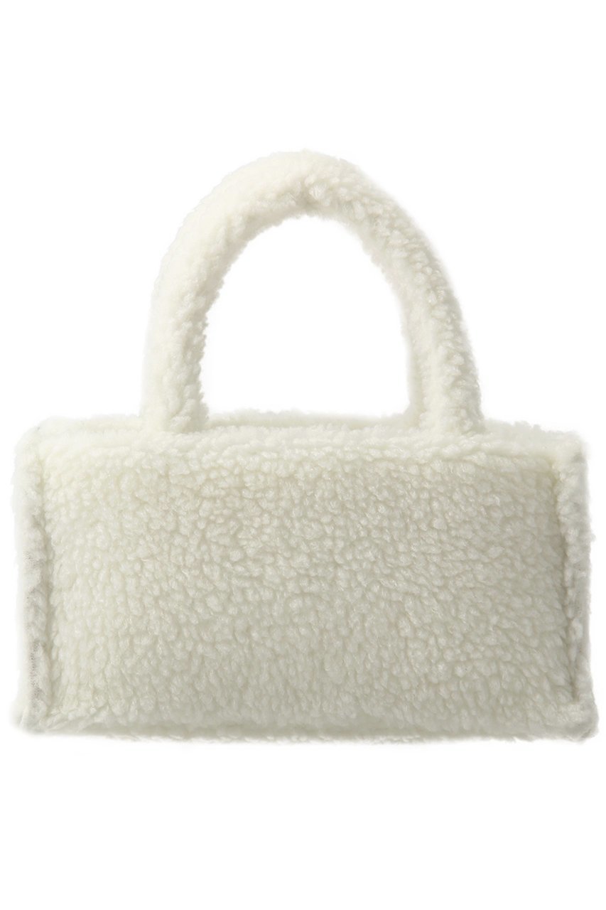 【サードマガジン/THIRD MAGAZINE】のTHIRD MAGAZINE×mikomori /ボアミニボックストートバッグ インテリア・キッズ・メンズ・レディースファッション・服の通販 founy(ファニー) ファッション Fashion レディースファッション Fashion for Women バッグ Bags シンプル Simple, Minimal ベーシック Basic, Essential モコモコ Fuzzy, Fluffy A/W・秋冬 Autumn/Winter ホワイト|ID: prp329100004131870 ipo3291000000032792736