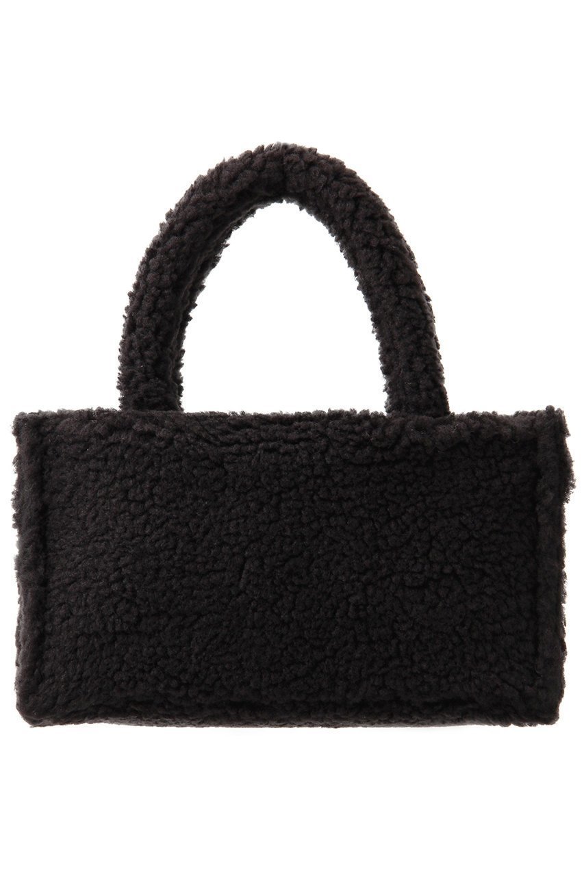 【サードマガジン/THIRD MAGAZINE】のTHIRD MAGAZINE×mikomori /ボアミニボックストートバッグ インテリア・キッズ・メンズ・レディースファッション・服の通販 founy(ファニー) ファッション Fashion レディースファッション Fashion for Women バッグ Bags シンプル Simple, Minimal ベーシック Basic, Essential モコモコ Fuzzy, Fluffy A/W・秋冬 Autumn/Winter ブラック|ID: prp329100004131870 ipo3291000000032792738