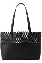 【セルジオ ロッシ/SERGIO ROSSI】のsrMERMAID TOTE 人気、トレンドファッション・服の通販 founy(ファニー) ファッション Fashion レディースファッション WOMEN バッグ Bag カッティング Cutting コレクション Collection シェイプ Shape フラット Flat ポーチ Pouch マーメイド Mermaid ワーク Work NEW・新作・新着・新入荷 New Arrivals thumbnail ブラック|ID: prp329100004131885 ipo3291000000028260908