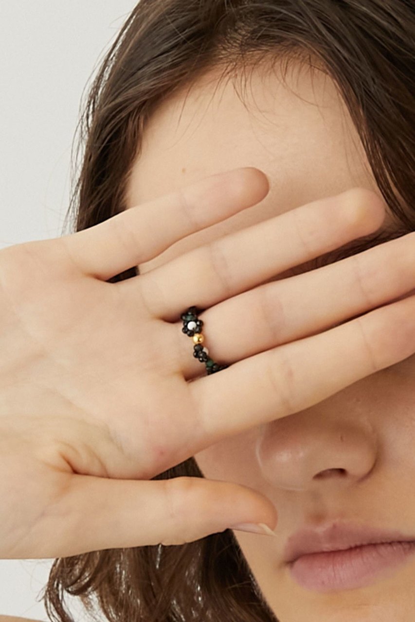 【アルティーダ ウード/ARTIDA OUD】のamulette 「邪気を払い目標達成へ繋げる」オニキス フラワー リング 人気、トレンドファッション・服の通販 founy(ファニー) 　ファッション　Fashion　レディースファッション　Fashion for Women　ジュエリー　Jewelry　インド　Indian Textile　フラワー　Flower, Floral　other-7|ID: prp329100004134126 ipo3291000000035758357