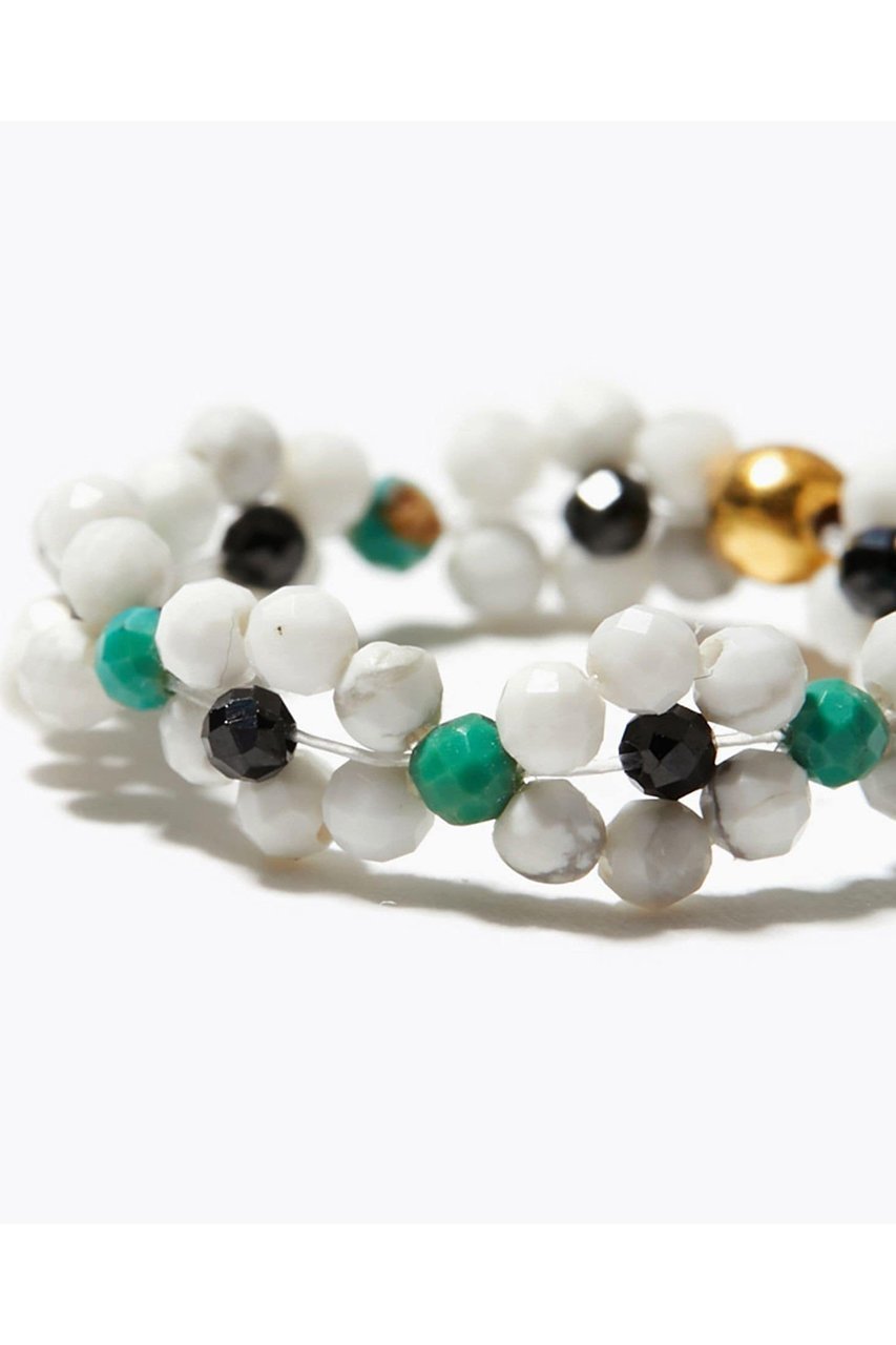 【アルティーダ ウード/ARTIDA OUD】のamulette 「清らかな心へリフレッシュ」ハウライト フラワー リング 人気、トレンドファッション・服の通販 founy(ファニー) 　ファッション　Fashion　レディースファッション　Fashion for Women　ジュエリー　Jewelry　インド　Indian Textile　ターコイズ　Turquoise, Blue-Green　バランス　Balance, Style Balance　フラワー　Flower, Floral　other-3|ID: prp329100004134129 ipo3291000000035611949