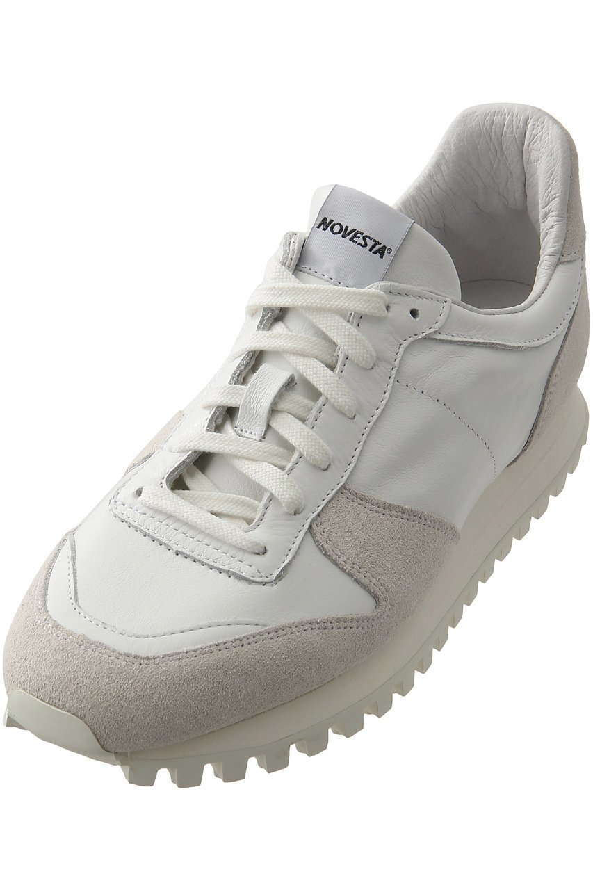 【ノヴェスタ/NOVESTA / MEN】の【MEN】MARATHON LEATHER TRAIL スニーカー インテリア・キッズ・メンズ・レディースファッション・服の通販 founy(ファニー) 　ファッション　Fashion　メンズファッション　Fashion for Men　シューズ・靴　Shoes　スニーカー / カジュアルにもスポーティにも　Sneakers & Trainers　スニーカー　Sneakers, Trainers　オールホワイト|ID: prp329100004134142 ipo3291000000032880907