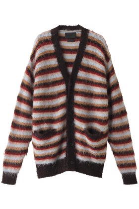 【ヨーク/YOKE / MEN】の【MEN】モヘアボーダーカーディガン 人気、トレンドファッション・服の通販 founy(ファニー) ファッション Fashion メンズファッション Fashion for Men なめらか Smooth, Silky Texture カーディガン Cardigan, Knitwear ボーダー Border, Stripe 定番 Standard, Basic Item A/W・秋冬 Autumn/Winter |ID:prp329100004134158