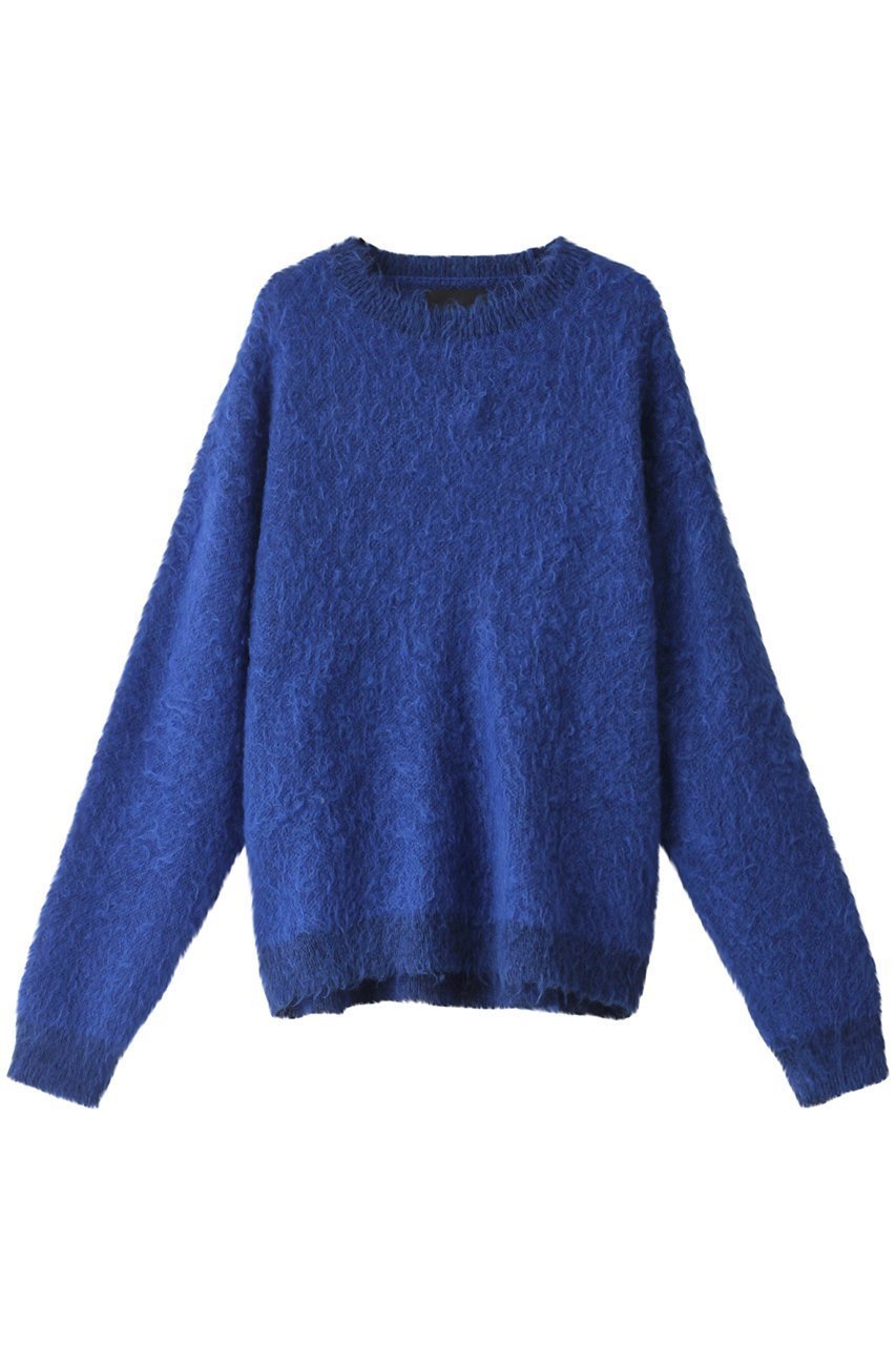 【ヨーク/YOKE / MEN】の【MEN】BRUSHED MOHAIR セーター インテリア・キッズ・メンズ・レディースファッション・服の通販 founy(ファニー) 　ファッション　Fashion　メンズファッション　MEN　トップス・カットソー　Tops/Tshirt/Men　ニット　Knit Tops　A/W・秋冬　Aw・Autumn/Winter・Fw・Fall-Winter　なめらか　Smooth　シンプル　Simple　セーター　Sweater　モヘア　Mohair　ロイヤルブルー|ID: prp329100004134160 ipo3291000000028285252