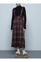 【ローズバッド/ROSE BUD】のマルチウェイチェックジャンパースカート 人気、トレンドファッション・服の通販 founy(ファニー) ファッション Fashion レディースファッション WOMEN スカート Skirt おすすめ Recommend コンパクト Compact タートルネック Turtleneck チュニック Tunic バランス Balance ロング Long NEW・新作・新着・新入荷 New Arrivals |ID:prp329100004134188