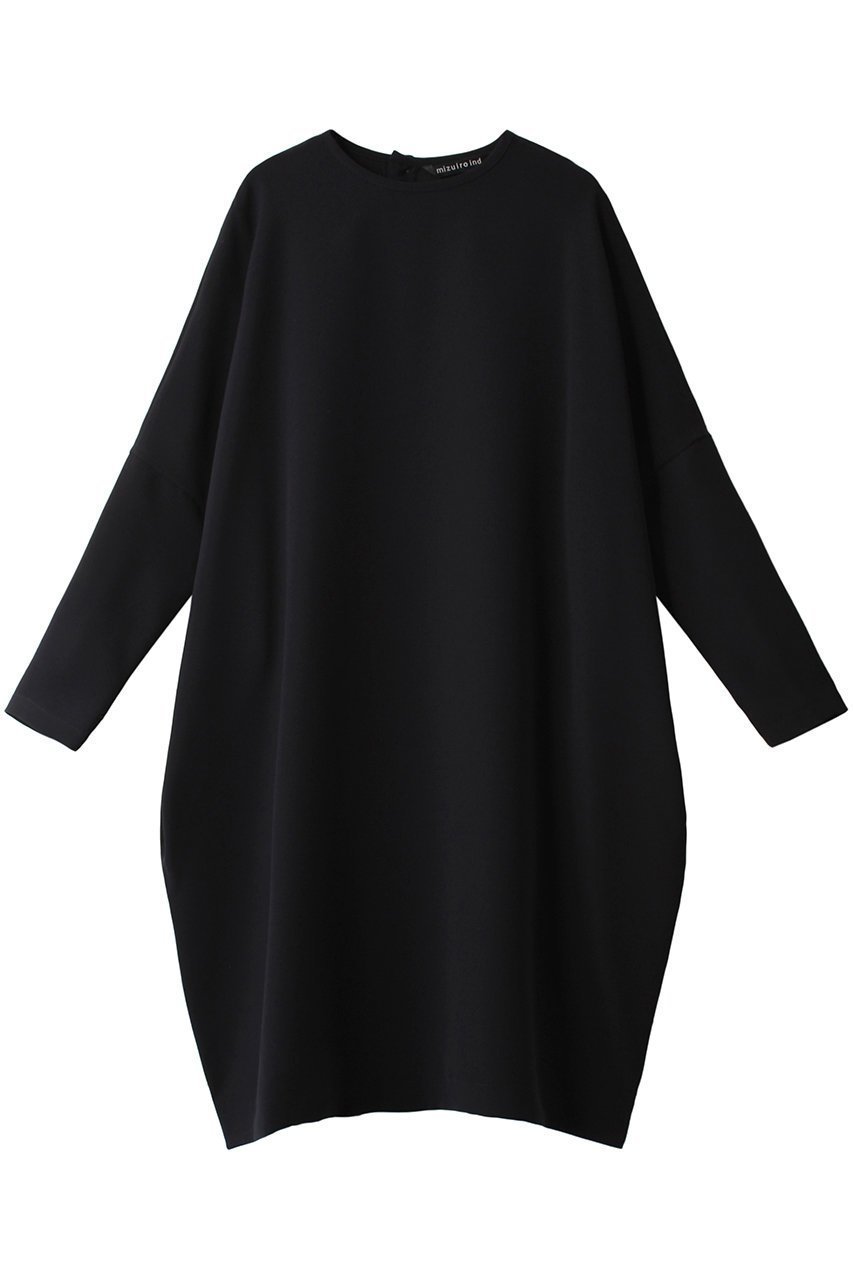 【ミズイロ インド/mizuiro ind】のcocoon wide OP ワンピース インテリア・キッズ・メンズ・レディースファッション・服の通販 founy(ファニー) 　ファッション　Fashion　レディースファッション　Fashion for Women　ワンピース　Dresses　チュニック　Tunic Tops & Dresses　シンプル　Simple, Minimal　ダブル　Double, Double-Breasted　チュニック　Tunic, Long Top　パーティ　Party, Party Style　エレガント 上品　Elegant　navy|ID: prp329100004134198 ipo3291000000032893197