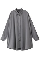 【ミズイロ インド/mizuiro ind】のback cocoon wide shirt シャツ gray|ID: prp329100004134199 ipo3291000000028285372