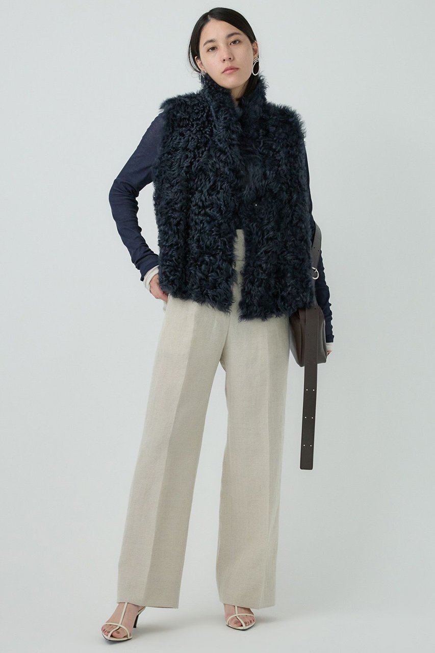 【カオス/Chaos】のウィンターヘリンボーンストレートパンツ 人気、トレンドファッション・服の通販 founy(ファニー) 　ファッション　Fashion　レディースファッション　Fashion for Women　パンツ　Pants & Trousers　ストレート　Straight, Straight Cut　リネン　Linen, Linen Fabric　ワイド　Wide, Wide Fit　定番　Standard, Basic Item　other-2|ID: prp329100004134222 ipo3291000000032891990