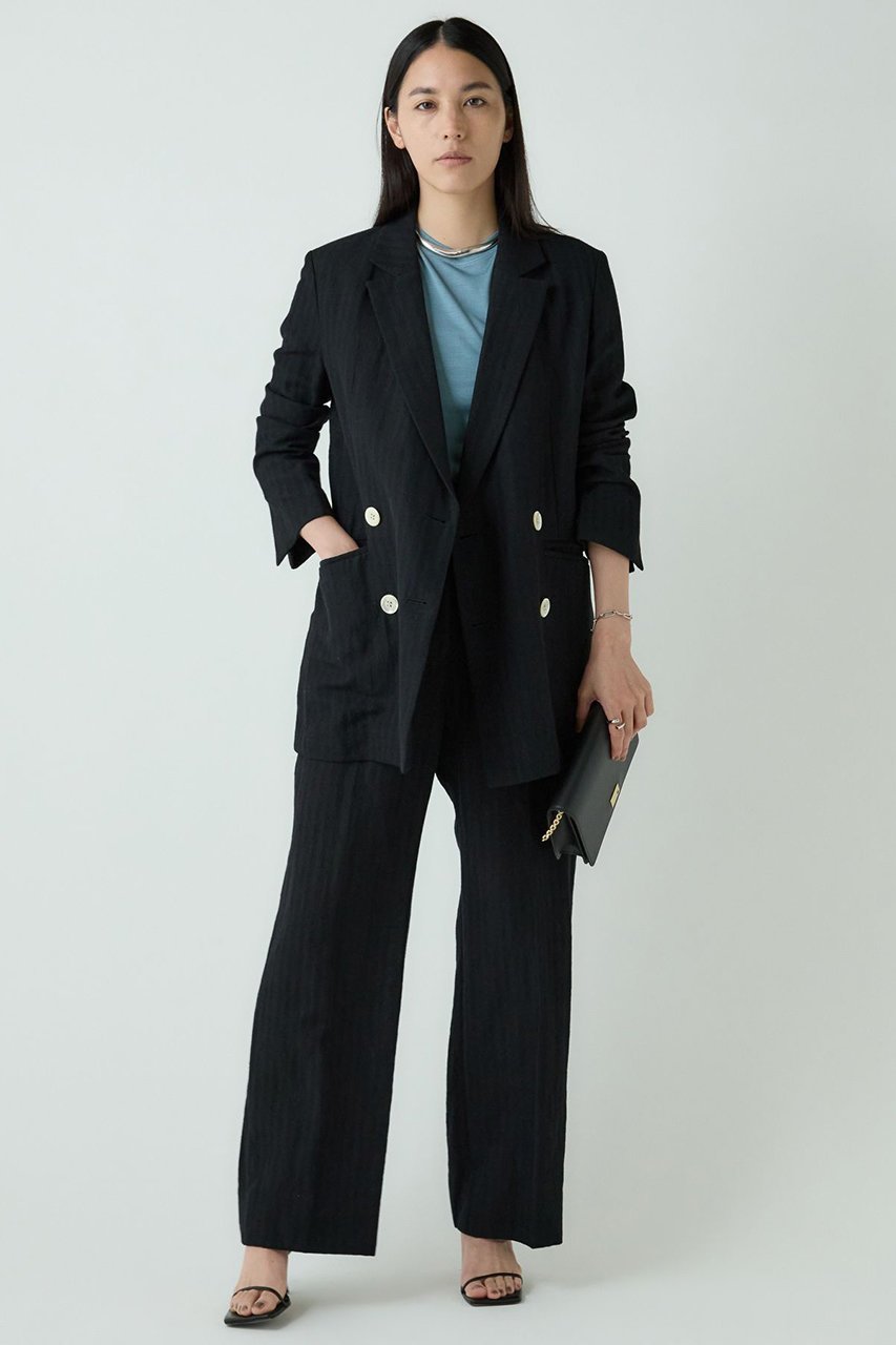 【カオス/Chaos】のウィンターヘリンボーンストレートパンツ 人気、トレンドファッション・服の通販 founy(ファニー) ファッション Fashion レディースファッション Fashion for Women パンツ Pants & Trousers ストレート Straight, Straight Cut リネン Linen, Linen Fabric ワイド Wide, Wide Fit 定番 Standard, Basic Item other-2|ID: prp329100004134222 ipo3291000000033654876