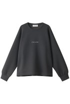 【クルニ/CULLNI】の【UNISEX】CULLNI ロゴ エンブロイダリー プルオーバー 人気、トレンドファッション・服の通販 founy(ファニー) ファッション Fashion レディースファッション WOMEN トップス・カットソー Tops/Tshirt シャツ/ブラウス Shirts/Blouses ロング / Tシャツ T-Shirts プルオーバー Pullover カットソー Cut and Sewn ユニセックス Unisex エンブロイダリー Embroidery スリーブ Sleeve ファブリック Fabric ロング Long エレガント 上品 Elegant NEW・新作・新着・新入荷 New Arrivals thumbnail チャコール|ID: prp329100004134234 ipo3291000000028285476