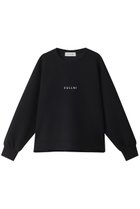 【クルニ/CULLNI】の【UNISEX】CULLNI ロゴ エンブロイダリー プルオーバー 人気、トレンドファッション・服の通販 founy(ファニー) ファッション Fashion レディースファッション WOMEN トップス・カットソー Tops/Tshirt シャツ/ブラウス Shirts/Blouses ロング / Tシャツ T-Shirts プルオーバー Pullover カットソー Cut and Sewn ユニセックス Unisex エンブロイダリー Embroidery スリーブ Sleeve ファブリック Fabric ロング Long エレガント 上品 Elegant NEW・新作・新着・新入荷 New Arrivals thumbnail ブラック|ID: prp329100004134234 ipo3291000000028285477