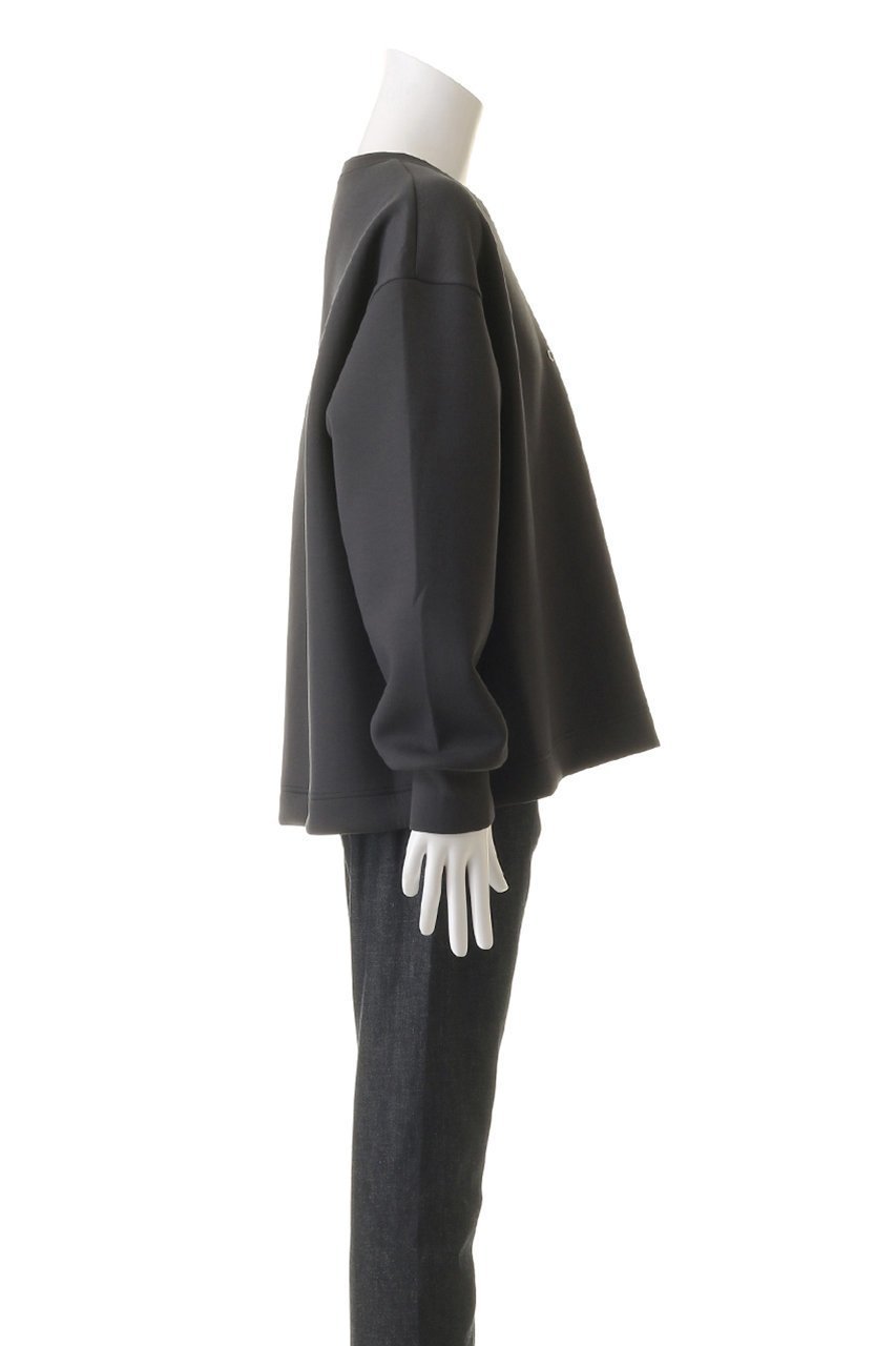 【クルニ/CULLNI】の【UNISEX】CULLNI ロゴ エンブロイダリー プルオーバー 人気、トレンドファッション・服の通販 founy(ファニー) 　ファッション　Fashion　レディースファッション　Fashion for Women　トップス・カットソー　Cut & Sew Tops　シャツ・ブラウス・オフィスカジュアル　Elegant Blouses & Button-Ups　ロングTシャツ・Tシャツ　Longline T-Shirts & Tees　カジュアルプルオーバー・ニットトップス　Pullovers & Knit Tops / Casual Pullovers　カットソー・ベーシックTシャツ　Cut-and-Sewn Tops / Stretch Tees & Basics　ユニセックス　Unisex, Genderless　エンブロイダリー　Embroidery Design　スリーブ　Sleeve, Long Sleeve / Short Sleeve　ファブリック　Fabric, Textile　ロング　Long, Long-Length　エレガント 上品　Elegant　other-3|ID: prp329100004134234 ipo3291000000032899329