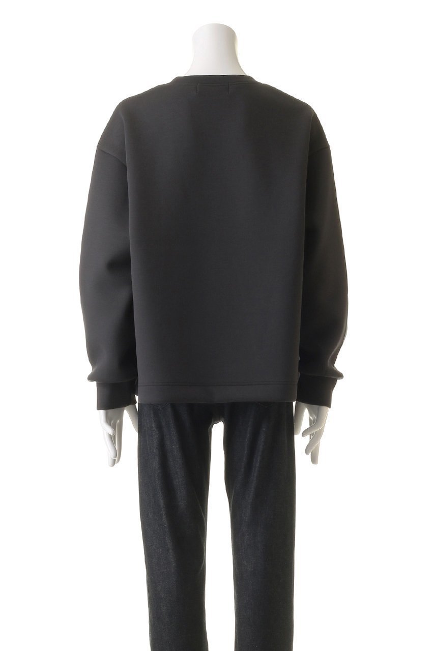【クルニ/CULLNI】の【UNISEX】CULLNI ロゴ エンブロイダリー プルオーバー 人気、トレンドファッション・服の通販 founy(ファニー) 　ファッション　Fashion　レディースファッション　Fashion for Women　トップス・カットソー　Cut & Sew Tops　シャツ・ブラウス・オフィスカジュアル　Elegant Blouses & Button-Ups　ロングTシャツ・Tシャツ　Longline T-Shirts & Tees　カジュアルプルオーバー・ニットトップス　Pullovers & Knit Tops / Casual Pullovers　カットソー・ベーシックTシャツ　Cut-and-Sewn Tops / Stretch Tees & Basics　ユニセックス　Unisex, Genderless　エンブロイダリー　Embroidery Design　スリーブ　Sleeve, Long Sleeve / Short Sleeve　ファブリック　Fabric, Textile　ロング　Long, Long-Length　エレガント 上品　Elegant　other-4|ID: prp329100004134234 ipo3291000000032899332