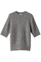 【ジェイドット/j.】のアルパカ混半袖プルオーバー 人気、トレンドファッション・服の通販 founy(ファニー) ファッション Fashion レディースファッション Fashion for Women トップス・カットソー Cut & Sew Tops ニット Knit Tops & Sweaters カジュアルプルオーバー・ニットトップス Pullovers & Knit Tops / Casual Pullovers シンプル Simple, Minimal ストレッチ Stretch, Stretchy Fabric スリーブ Sleeve, Long Sleeve / Short Sleeve ベビー Baby, Babywear リュクス Luxury, Elegant, High-End, Chic ビジネス 仕事 通勤 Business / Work / Commuting 半袖 Short Sleeve, Half Sleeve thumbnail グレー|ID: prp329100004134238 ipo3291000000035962841
