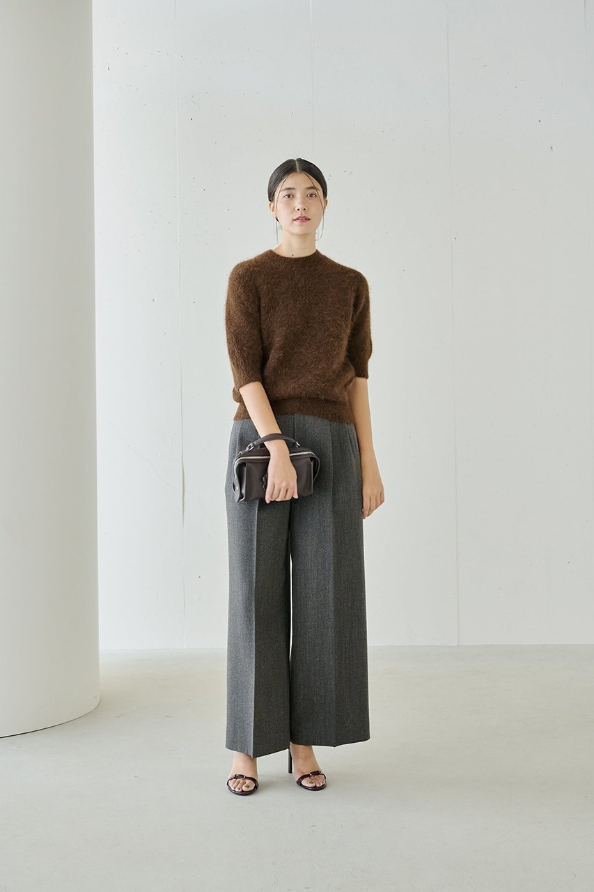 【ジェイドット/j.】のアルパカ混半袖プルオーバー 人気、トレンドファッション・服の通販 founy(ファニー) ファッション Fashion レディースファッション Fashion for Women トップス・カットソー Cut & Sew Tops ニット Knit Tops & Sweaters カジュアルプルオーバー・ニットトップス Pullovers & Knit Tops / Casual Pullovers シンプル Simple, Minimal ストレッチ Stretch, Stretchy Fabric スリーブ Sleeve, Long Sleeve / Short Sleeve ベビー Baby, Babywear リュクス Luxury, Elegant, High-End, Chic ビジネス 仕事 通勤 Business / Work / Commuting 半袖 Short Sleeve, Half Sleeve other-8|ID: prp329100004134238 ipo3291000000036104972