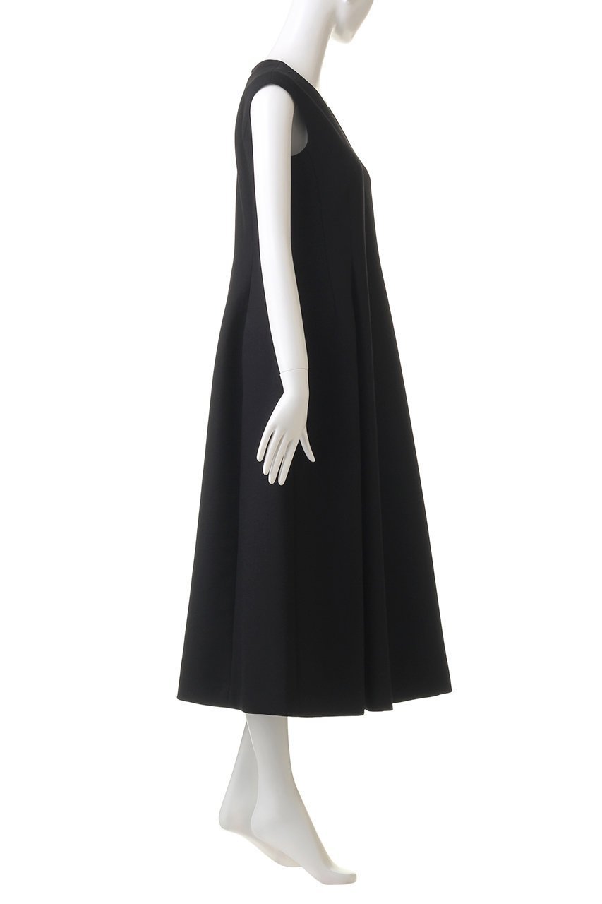 【エステータ/esteta】のウールダブルジョーゼットワンピース 人気、トレンドファッション・服の通販 founy(ファニー) 　ファッション　Fashion　レディースファッション　Fashion for Women　ワンピース　Dresses　チュニック　Tunic Tops & Dresses　インナー　Innerwear　ジョーゼット　Georgette, Semi-Sheer Fabric　ダブル　Double, Double-Breasted　チュニック　Tunic, Long Top　ノースリーブ　Sleeveless, No-Sleeve　フレア　Flare, Flared　ロング　Long, Long-Length　other-3|ID: prp329100004134239 ipo3291000000032893013