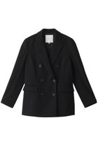 【エステータ/esteta】のウールギャバジンジャケット 人気、トレンドファッション・服の通販 founy(ファニー) ファッション Fashion レディースファッション Fashion for Women アウター Coat / Outerwear Collection レディースジャケット・軽アウター Jackets エレガント 上品 Elegant シェイプ Shape, Slim Fit ジャケット Jacket, Outerwear スタイリッシュ Stylish, Fashionable スリーブ Sleeve, Long Sleeve / Short Sleeve ロング Long, Long-Length A/W・秋冬 Autumn/Winter thumbnail ブラック|ID: prp329100004134241 ipo3291000000032950587