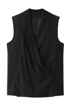 【エステータ/esteta】のコットンオーガンジーブラウス ブラック|ID: prp329100004134242 ipo3291000000035063734