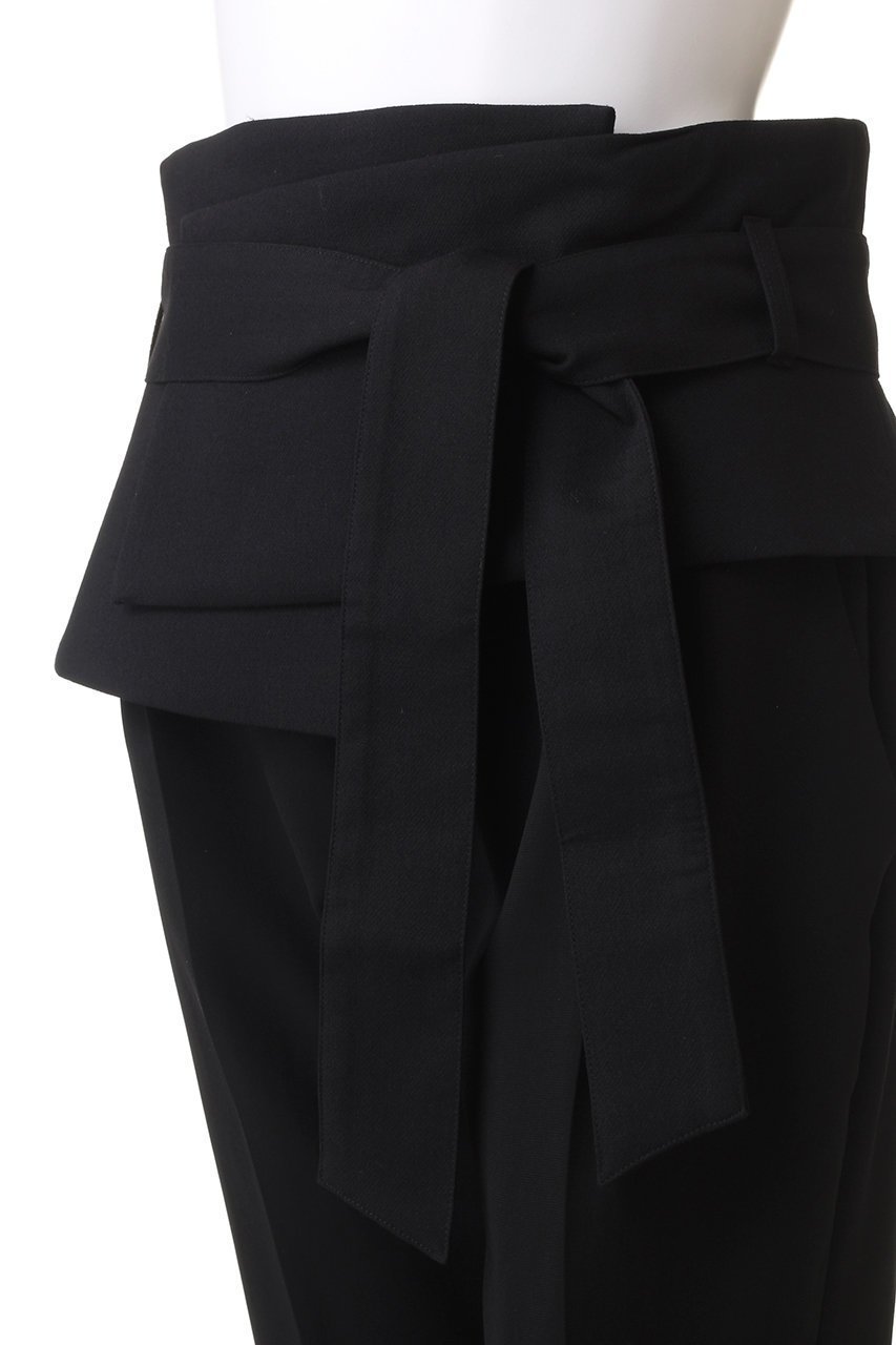 【エステータ/esteta】のウールダブルカマーバンド 人気、トレンドファッション・服の通販 founy(ファニー) 　ファッション　Fashion　レディースファッション　WOMEN　トップス・カットソー　Tops/Tshirt　キャミソール / ノースリーブ　No Sleeves　シャツ/ブラウス　Shirts/Blouses　アシンメトリー　Asymmetry　ノースリーブ　No Sleeve　フェミニン　Feminine　リボン　Ribbon　ロング　Long　other-5|ID: prp329100004134244 ipo3291000000031405984