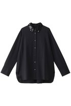 【エブール/ebure】のブルームビジューカラー シャツブラウス 人気、トレンドファッション・服の通販 founy(ファニー) ファッション Fashion レディースファッション WOMEN トップス・カットソー Tops/Tshirt シャツ/ブラウス Shirts/Blouses おすすめ Recommend シンプル Simple スリーブ Sleeve セットアップ Set Up デニム Denim ビジュー Bijou マニッシュ Mannish ロング Long エレガント 上品 Elegant NEW・新作・新着・新入荷 New Arrivals thumbnail ネイビー|ID: prp329100004135627 ipo3291000000028305565