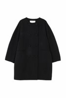 【アドーア/ADORE】のピュアカシミヤノーカラーコート 人気、トレンドファッション・服の通販 founy(ファニー) ファッション Fashion レディースファッション WOMEN アウター Coat Outerwear コート Coats カシミヤ Cashmere ダブル Double パターン Pattern ロング Long NEW・新作・新着・新入荷 New Arrivals |ID:prp329100004135661