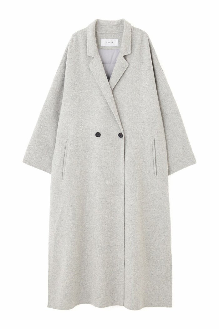 【アドーア/ADORE】のピュアカシミヤコート インテリア・キッズ・メンズ・レディースファッション・服の通販 founy(ファニー) https://founy.com/ ファッション Fashion レディースファッション Fashion for Women アウター Coat / Outerwear Collection コート・ロングコート・ピーコート Long Coats, Peacoats & More エレガント 上品 Elegant カッティング Cutting Detail ダブル Double, Double-Breasted パターン Pattern, Design Print フィット Fit, Slim Fit フォルム Silhouette, Form モダン Modern, Contemporary ヨーク Yoke, Yoke Design ロング Long, Long-Length |ID: prp329100004135662 ipo3291000000035695828